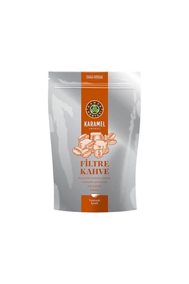 Kahve Dünyası Karamel Aromalı Filtre Kahve 250g