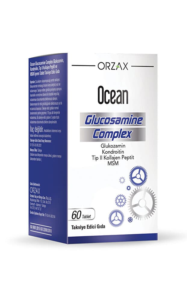 Orzax Ocean Glukozamin Kompleks 60 Tablet Fiyatı, Yorumları
