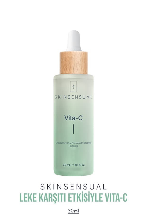 Skin Sensual Vita-C Aydınlatıcı Cilt Bakım Serumu 30 ml | %10 Vitamin C & Postbiotic | Leke Karşıtı - Fiyatı