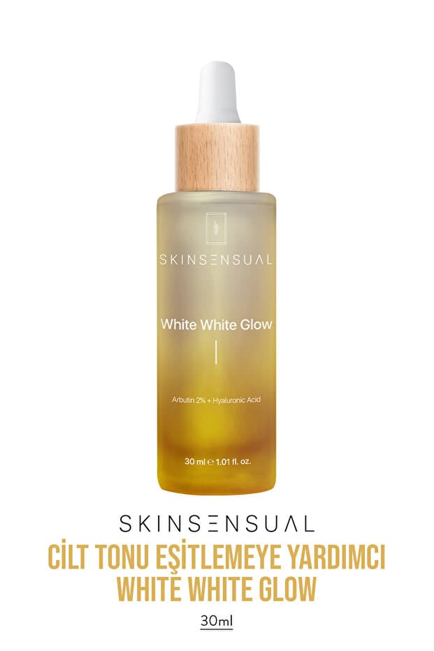 Skin Sensual White White Glow Leke Karşıtı Cilt Serumu 30ml | %2 Arbutin & Hyaluronic Acid | Cilt Tonu Eşitleyici - Fiyatı