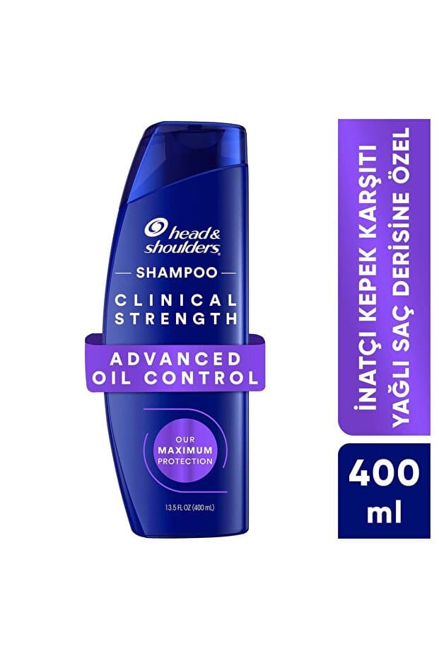 Head & Shoulders Clinical Strength Advanced Oil Control Yağ Dengeleyici Şampuan 400 ml