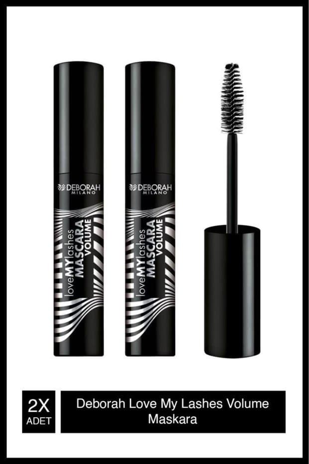 Deborah Milano Love My Lashes Volume Ekstra Hacimlendirici Maskara * 2 Adet - Fiyatı