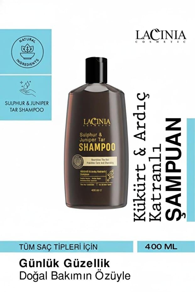 Lacinia Kükürt Ve Ardıç Katranlı Şampuan 400ml - Fiyatı