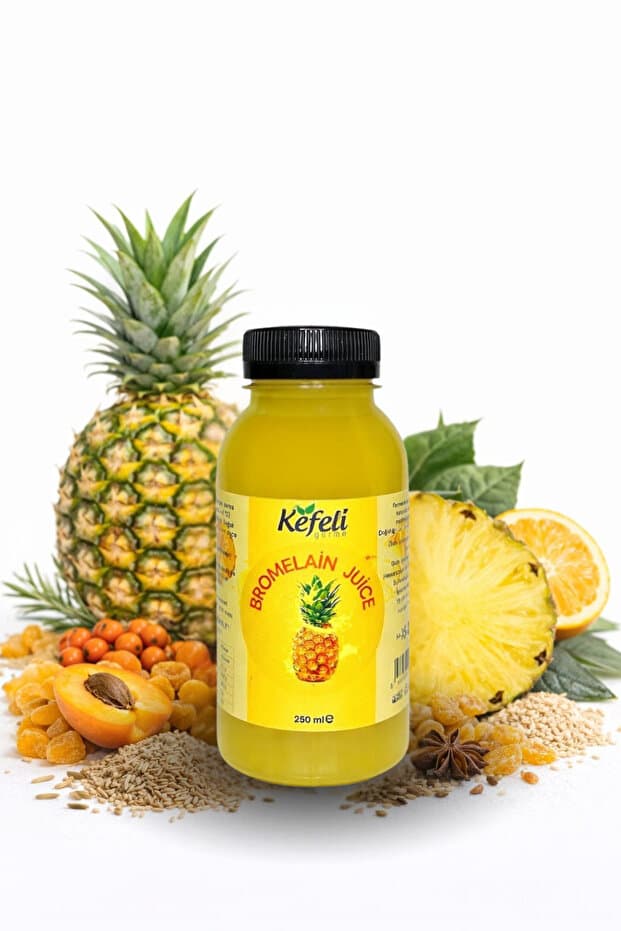 kefeli gurme Ananaslı Detox Shot 250ml (6adet)