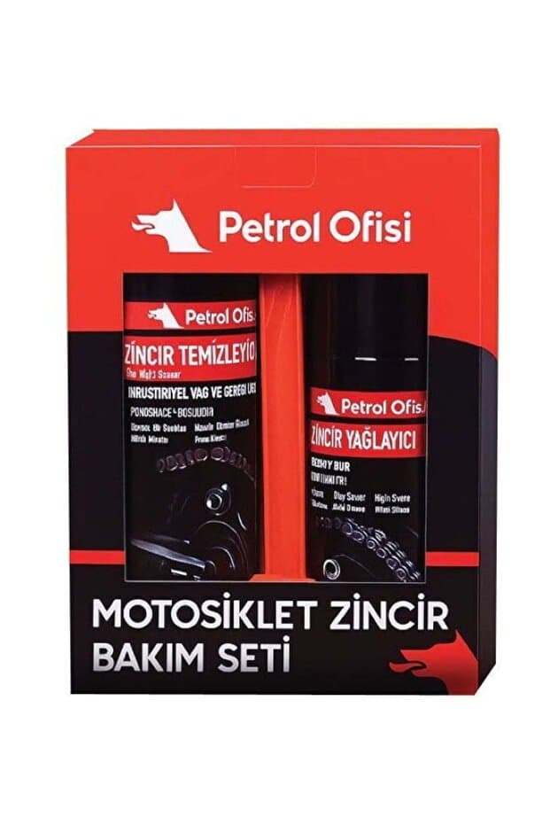 Petrol Ofisi ZİNCİR BAKIM SETİ ( Temizleme Fırçalı Set)