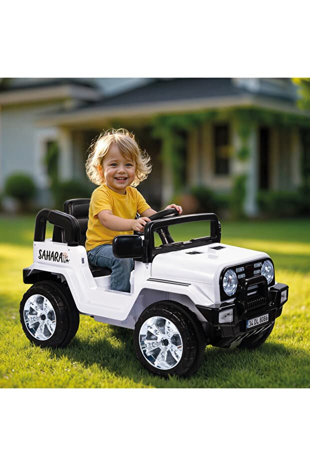 Dolu Sahara Akülü Araba 12 Volt Uzaktan Kumandalı 8086 Jeep Çok Renkli Fiyatı