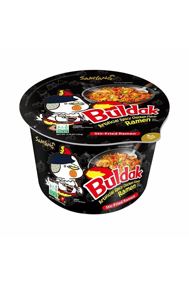 samyang Ramen Carbonara Big Cup Kore Helal 105gr