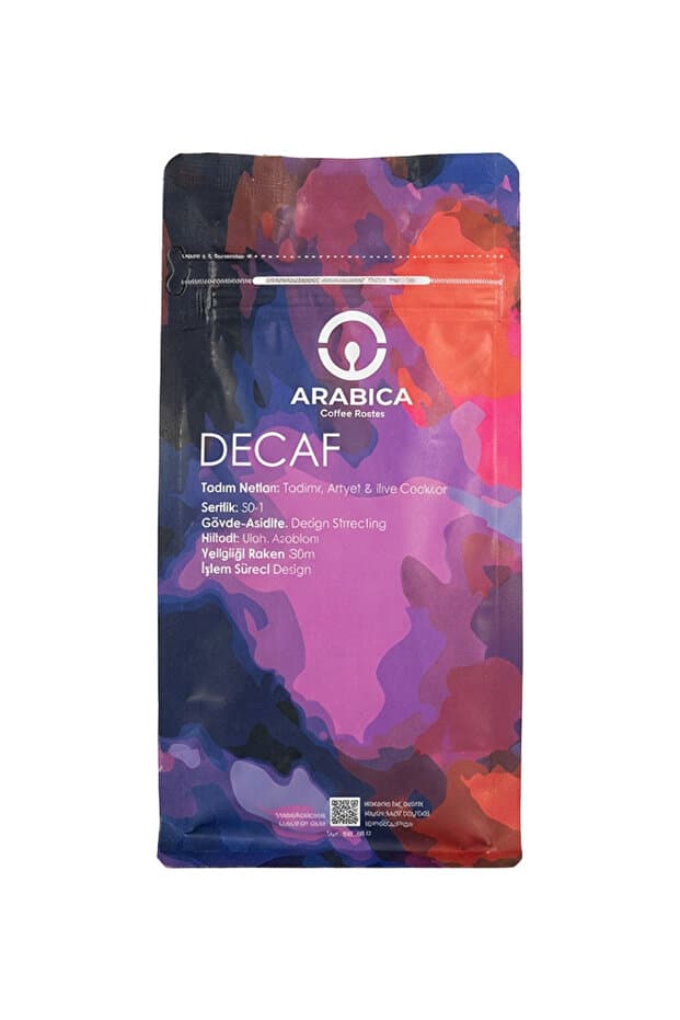 ARABICA COFFEE HOUSE Kafeinsiz Öğütülmüş Kahve 250g – Decaf Arabica Kahve