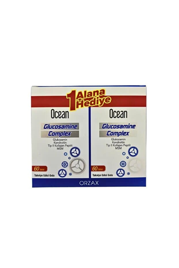 Ocean Glucosamine Complex 60 Tablet - 1 Alana 1 Hediye