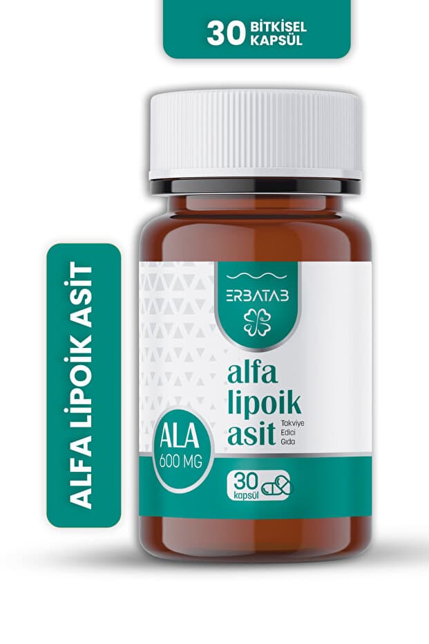 Erbatab Alfa Lipoik Asit 600 Mg 30 Kapsül