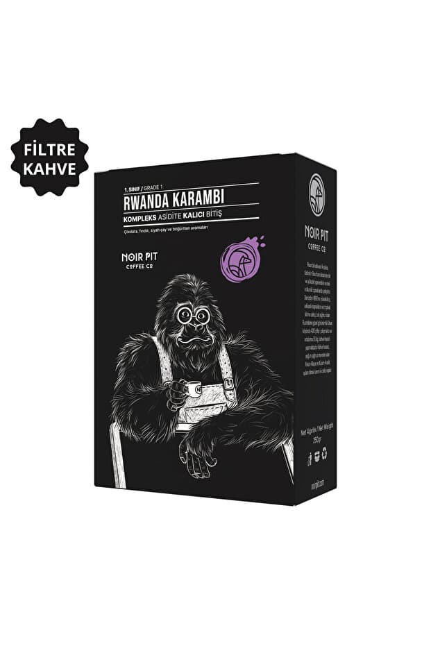 Noir Pit Coffee Co. Rwanda Karambi Filtre Kahve 250 g