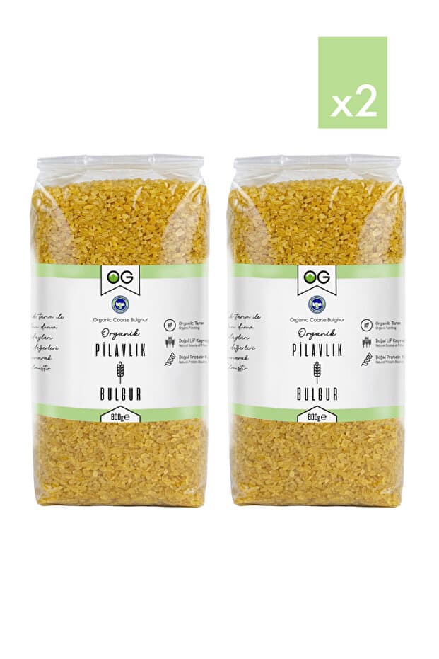 OG natural 2’li Organik Pilavlık Bulgur 800 G - Fiyatı