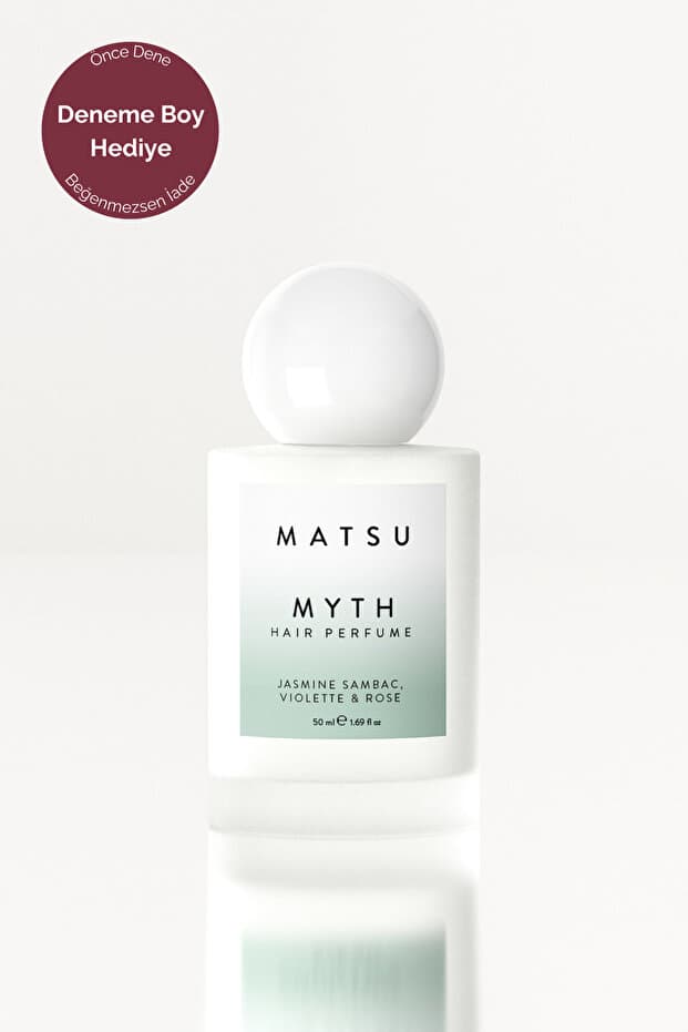 MATSU Myth Saç Parfümü 50 ml | Yasemin & Beyaz Amber