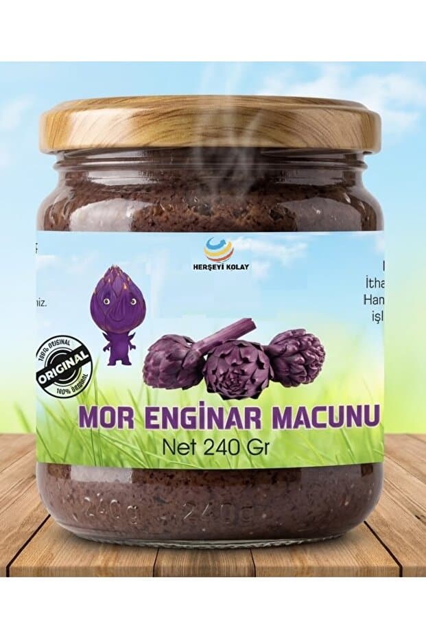 MediaFire Mor Enginar 240 Gr. Saf Enginar Macunu Enginarlı Bitkisel Macun Mor Enginar Macunu Morenginar Macunu