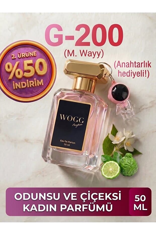 WOGG PARFÜM G200 My Wayy Edp 50ml Kadın Parfüm