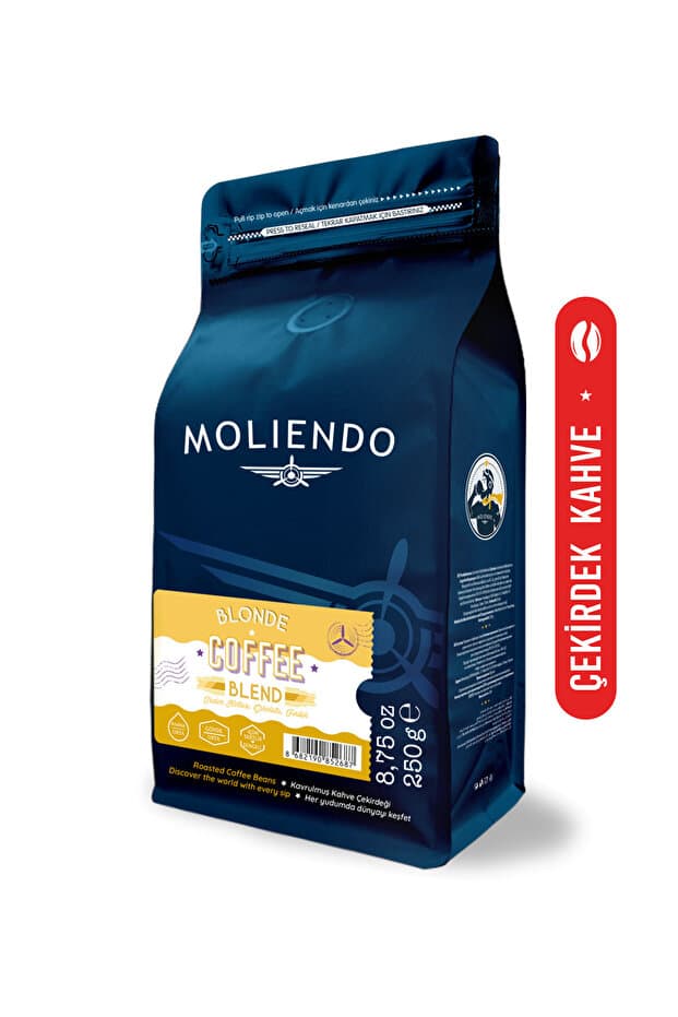 Moliendo Blonde Coffee Blend Kahve (Çekirdek Kahve) 250 g