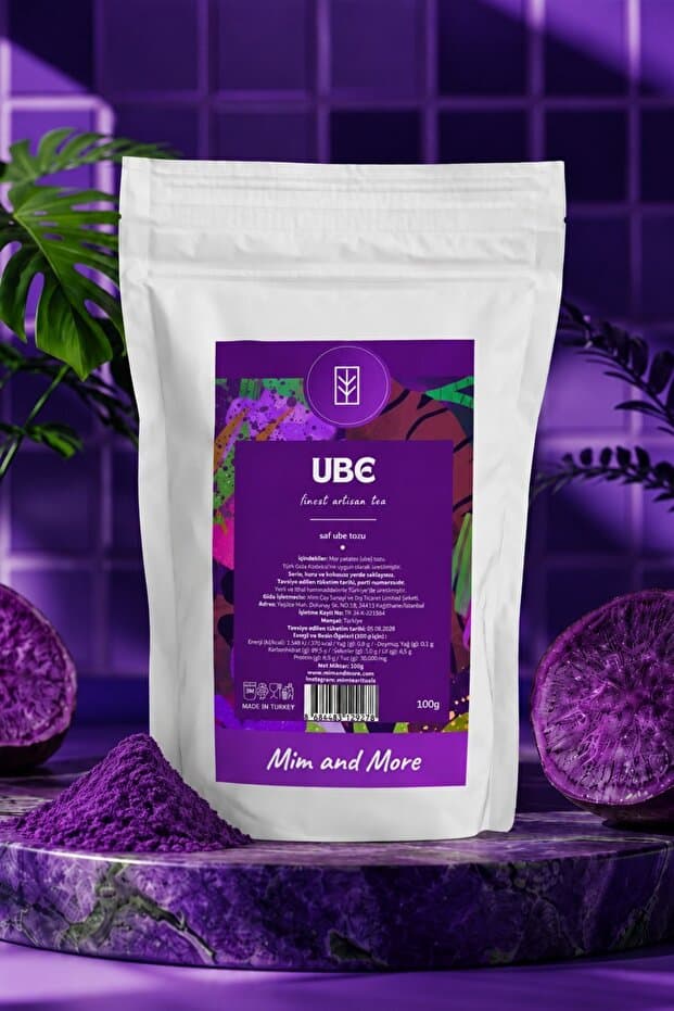 Mim and More Pure Ube Powder - Saf Ube Tozu 100 g - Fiyatı
