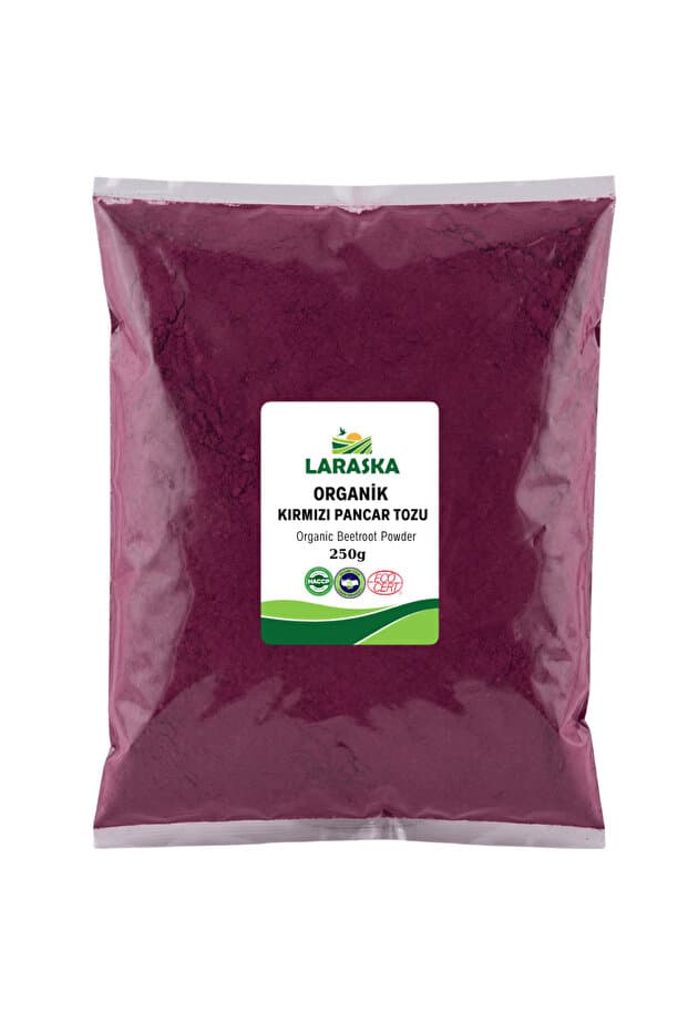 Laraska Organik Kırmızı Pancar Tozu 250g Organic Beetroot Powder