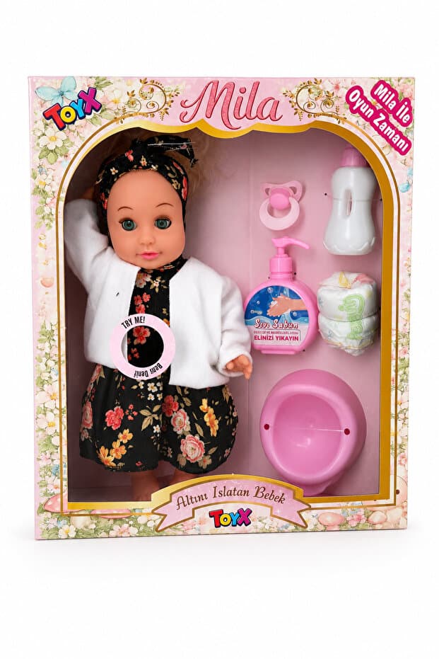 Toyx Altını Islatan Ve Konuşan 35 Cm Et Bebek Beyaz