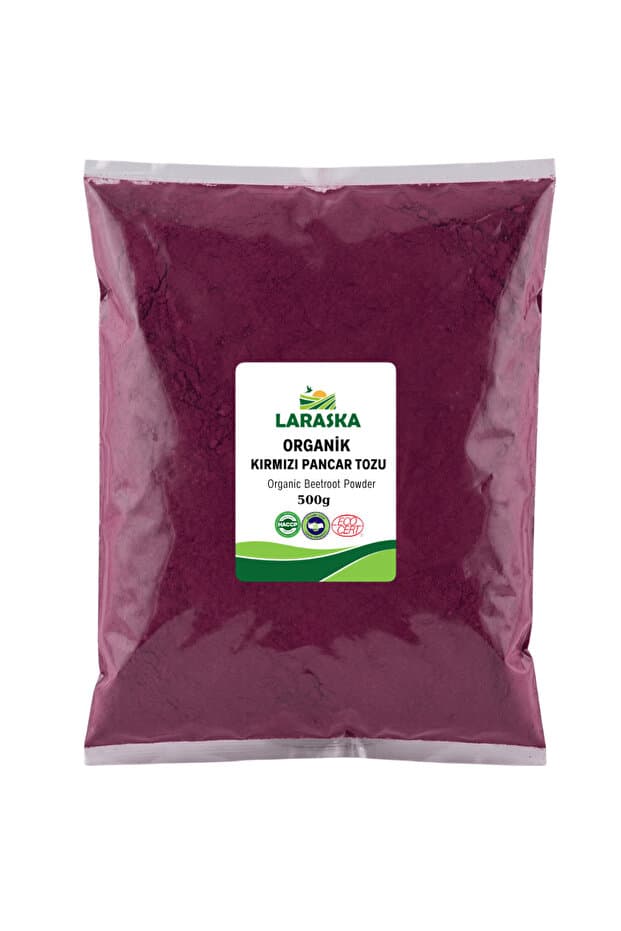 Laraska Organik Kırmızı Pancar Tozu 500g Organic Beetroot Powder