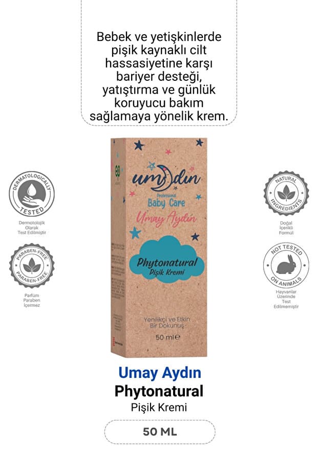 Naturaren Umay Aydın Phytonatural Pişik Kremi 50 ML