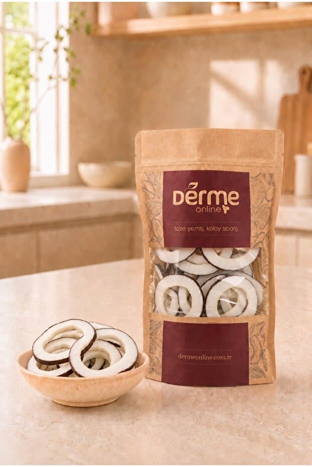 Derme Şeker İlavesiz Hindistan Cevizi 500 g