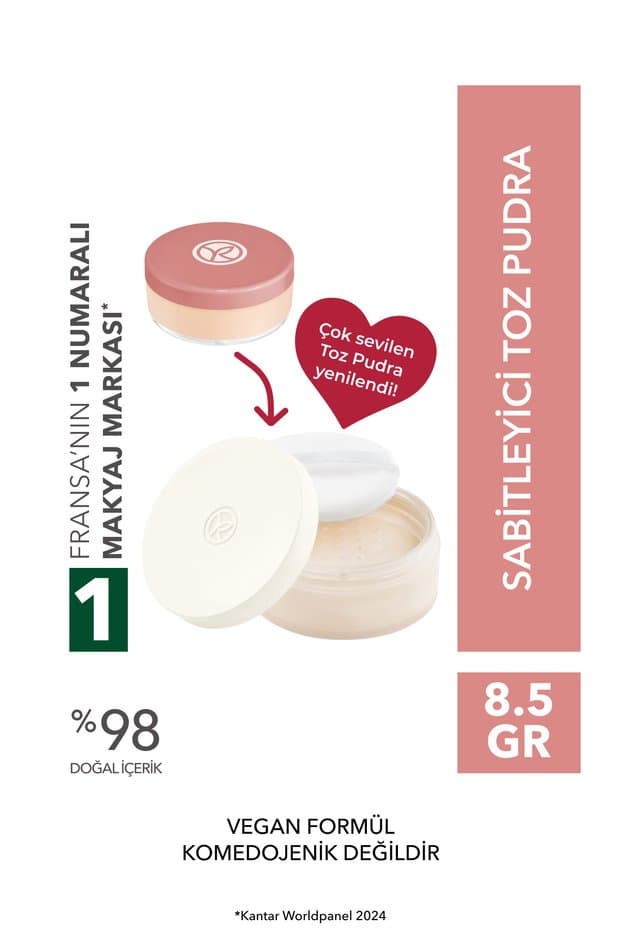 Yves Rocher Sabitleyici Toz Pudra-Vegan-8.5g-70328 - Fiyatı