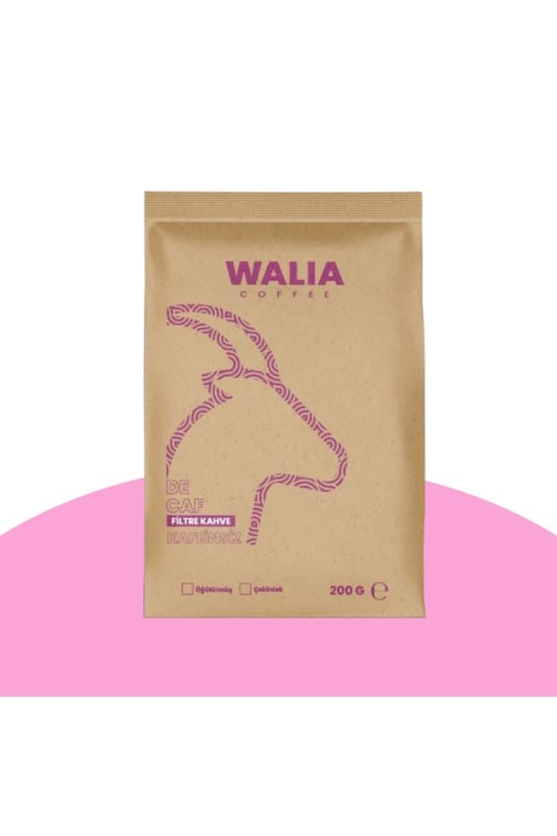 WALIA COFFEE ETHIOPIA DECAF KAFEİNSİZ FİLTRE KAHVE 200 G - Fiyatı