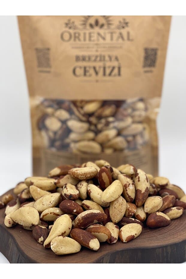 Oriental Brezilya Cevizi İçi (Brasil Nut Kernels ) - Yeni Sezon - Bütün Tane- 500 gr