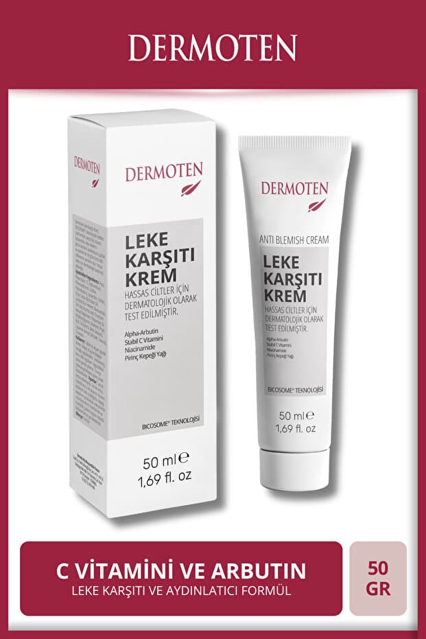Dermoten Cilt Beyazlatıcı, Aydınlatıcı Leke Karşıtı Bakım Kremi - bicosome - Fiyatı