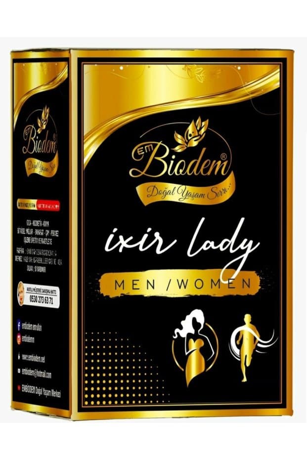 Embiodem Ixir Lady Bitkisel Form Detox Set Toz 150 Gr - 30 Süzen Poşet Çay ( 1 Aylık ) - Fiyatı