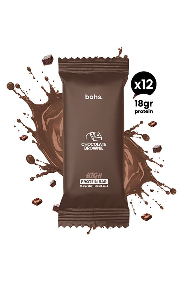 Bahs Yüksek Protein Bar - Chocolate Brownie 12 adet x 60gr - Fiyatı