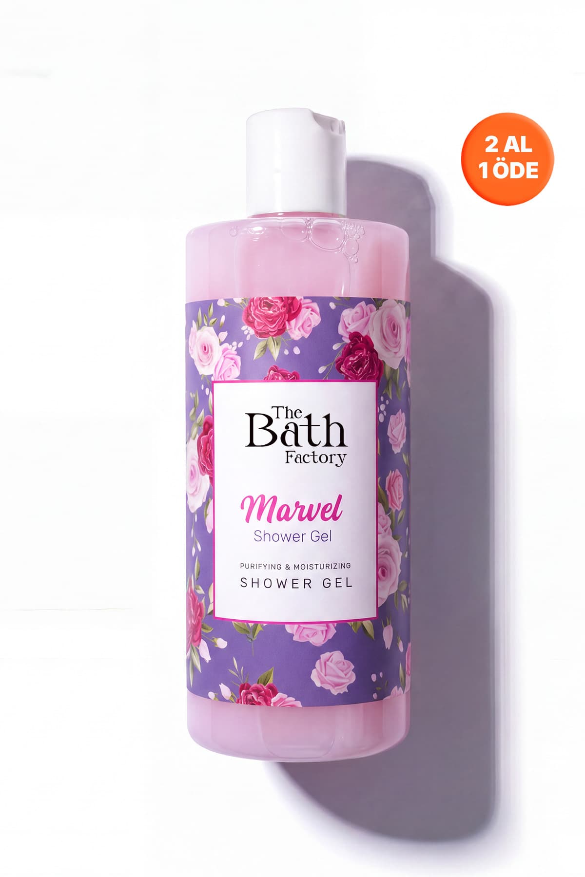THE BATH FACTORY Nemlendirici Ve Besleyici Marvel Rose Duş Jeli 400 ml