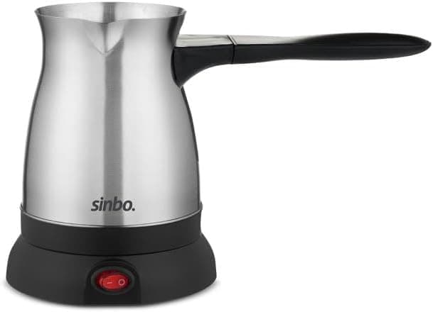 Sinbo SCM-9038 Türk Kahve Makinesi 500 ml – Paslanmaz Çelik Cezve – Otomatik Kapanma