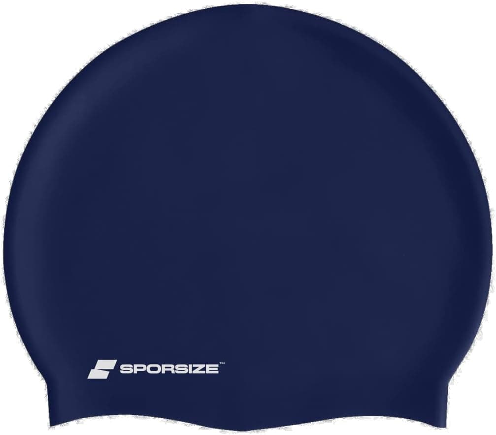 Sporsize Silikon Yüzücü Bonesi – Su Geçirmez Unisex Deniz ve Havuz Bonesi, Saç Koruyucu Esnek Kap