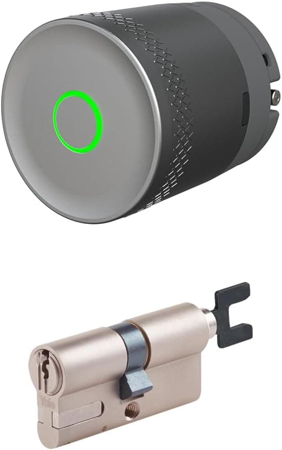 Yale Linus L2 Lite Akıllı Kilit Gümüş Ayarlanabilir Silindir - 2'li Bundle Seti