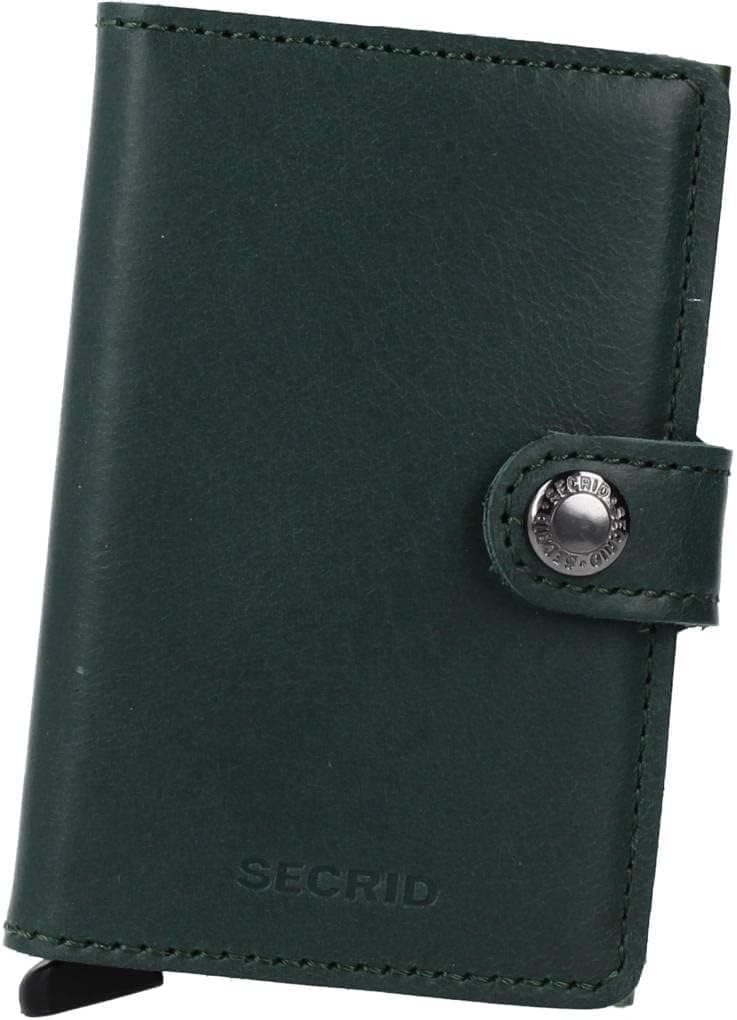 Secrid Miniwallet Original Kartlık Cüzdan, Yeşil
