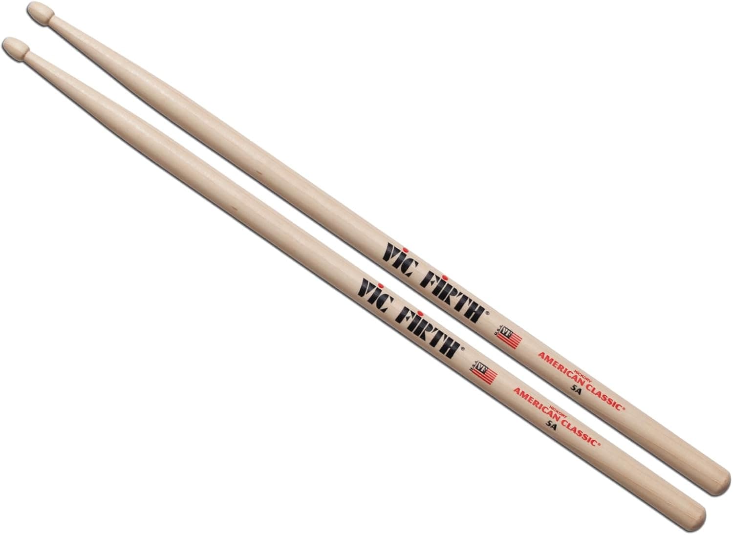Vic firth Baget (Çift) 5A Wood, Hıckory, 0.565"X16", Medıum