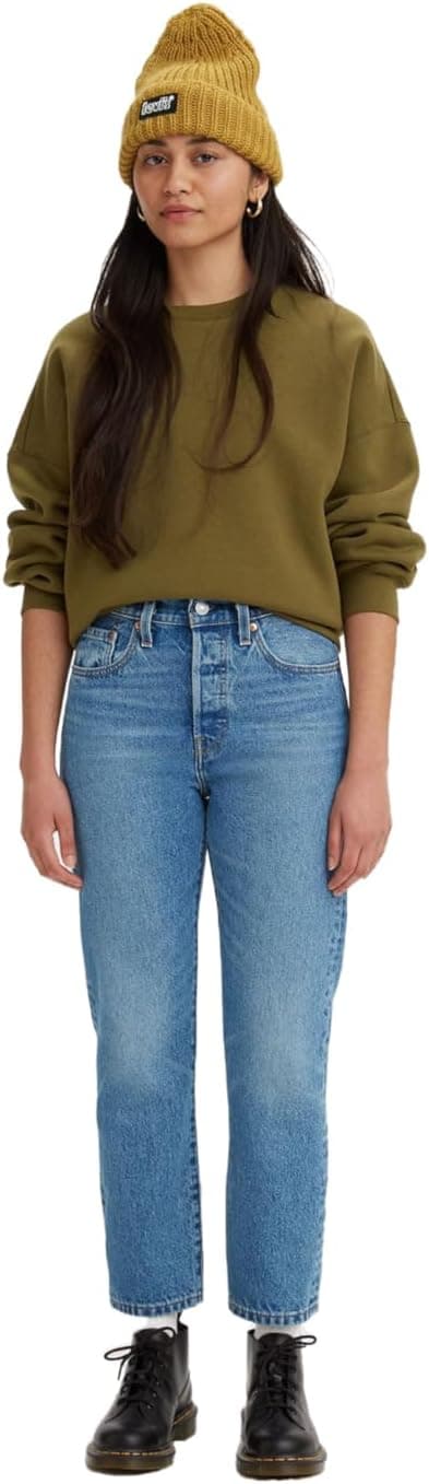 Levi's 501 Crop Jeans Jean Pantolon Kadın