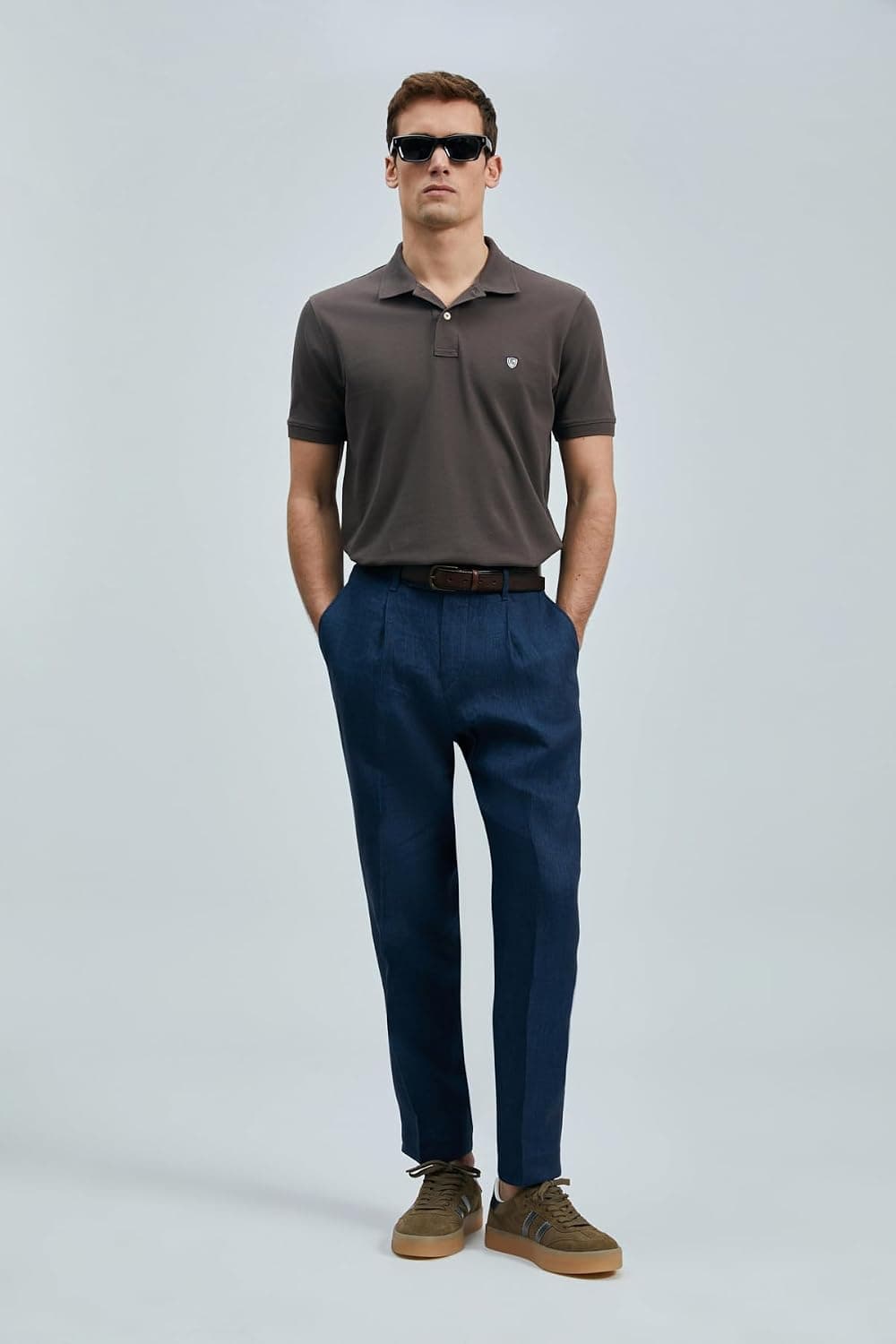 Lufian Laon% 100 Pamuk Comfort Fit Düğmeli Polo Yaka T Shirt Erkek POLO YAKA T SHİRT 111040206
