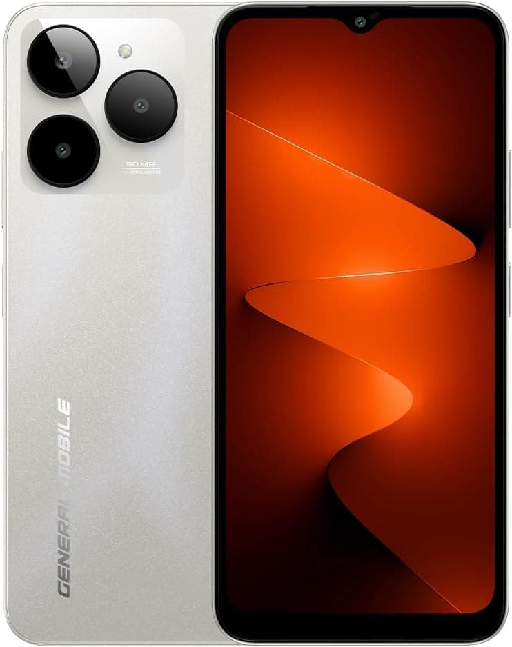 General Mobile GM ERA 30 Akıllı Telefon 4 GB RAM & 128 GB Hafıza, Steller White