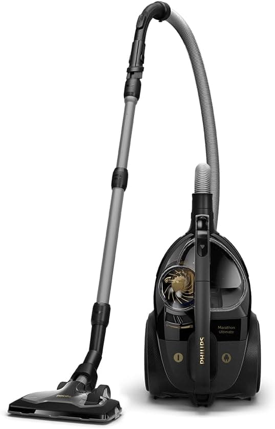 Philips Marathon Ultimate Toz Torbasız Elektrikli Süpürge, PowerCyclone 10, TriActive Ultra Başlık, NanoClean, Allergy H13 Filtre, XB9125/07