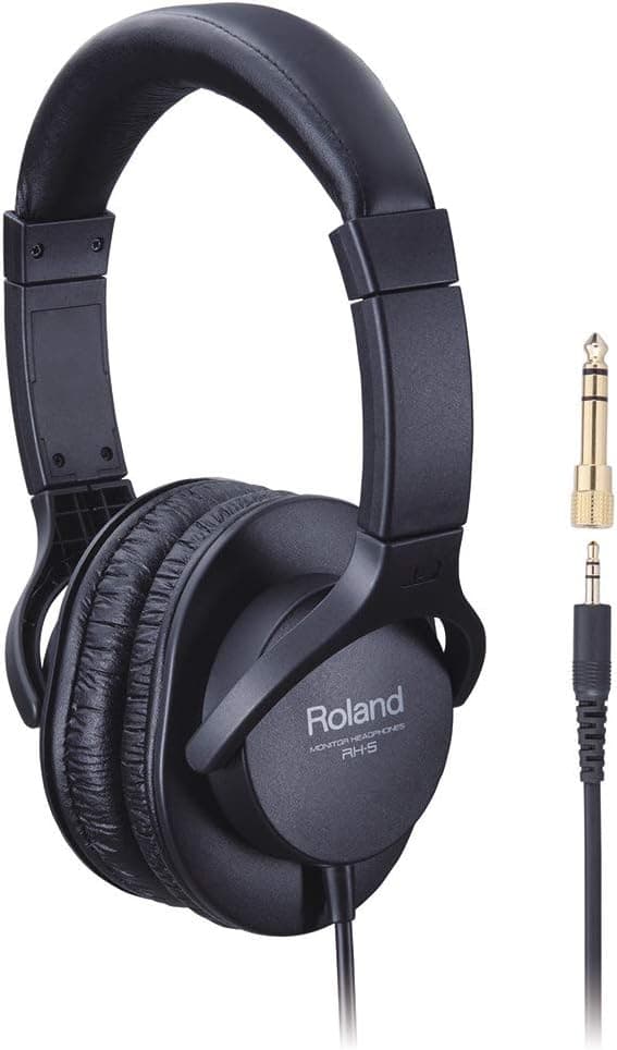Roland RH-5 Siyah Kulaklık 33,8 x 28,5 x 10 cm