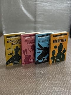 Monte Cristo Kontu, Alice Harikalar Diyarında, Bir Eşeğin Anıları, Hikayeler | 4 Kitap Seti, Çocuk Klasikleri, Kısaltılmış Metin, İş Bankası Yayınları, Dünya Klasikleri