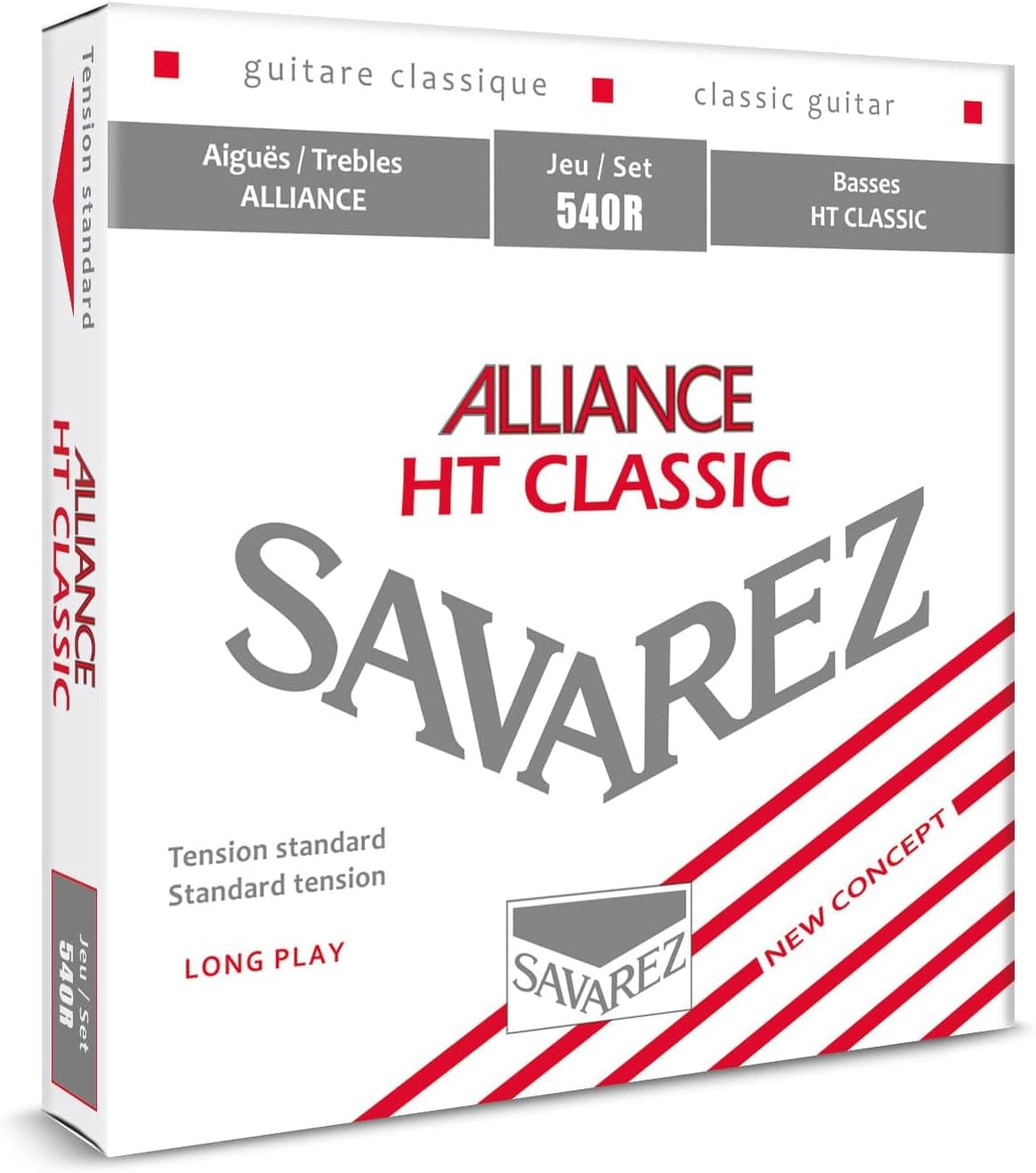 Savarez 540R Alliance Normal Tension Classic Rouge Klasik Gitar Teli