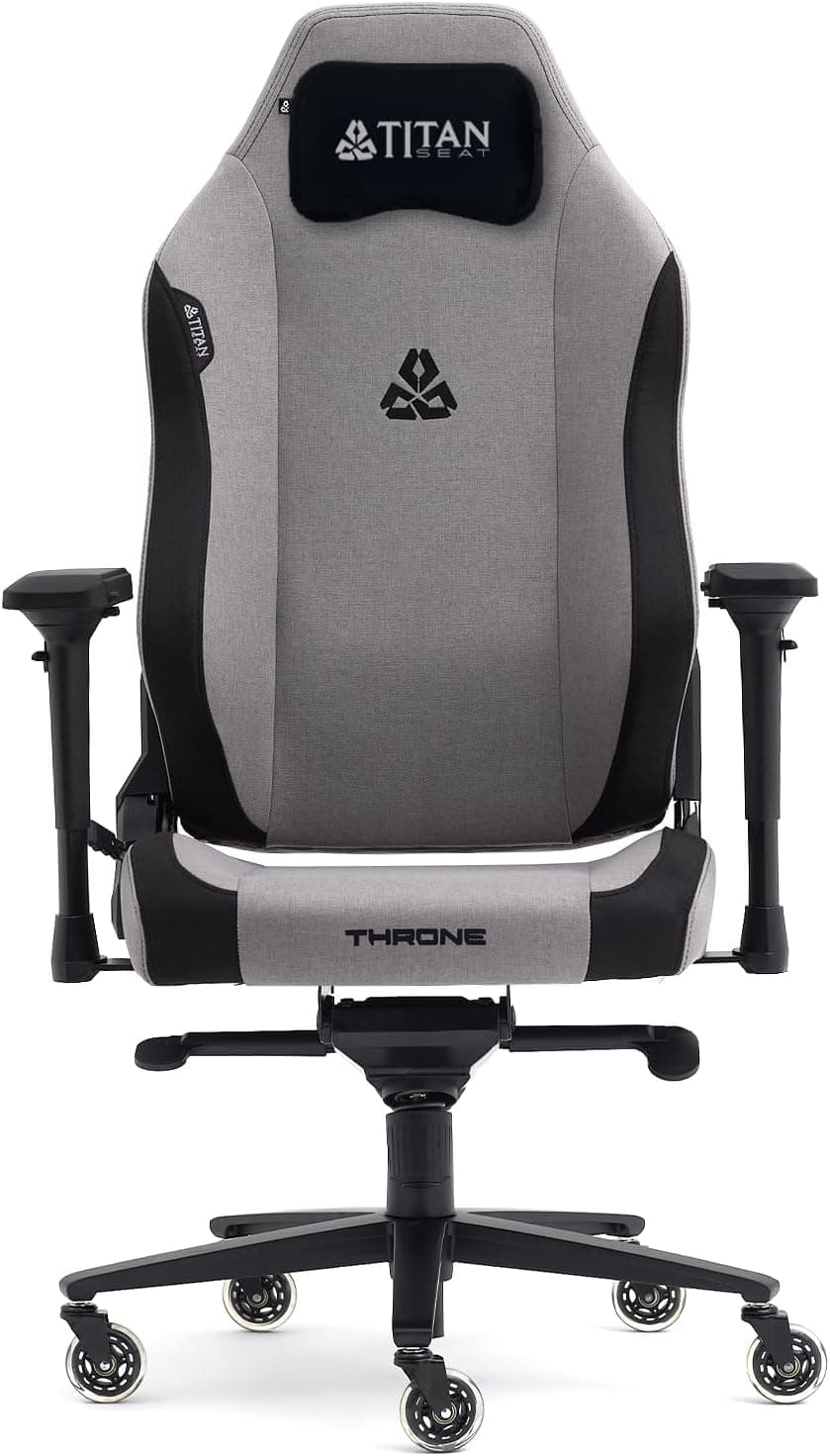 Titanseat Throne Gray Kumaş Oyuncu Koltuğu
