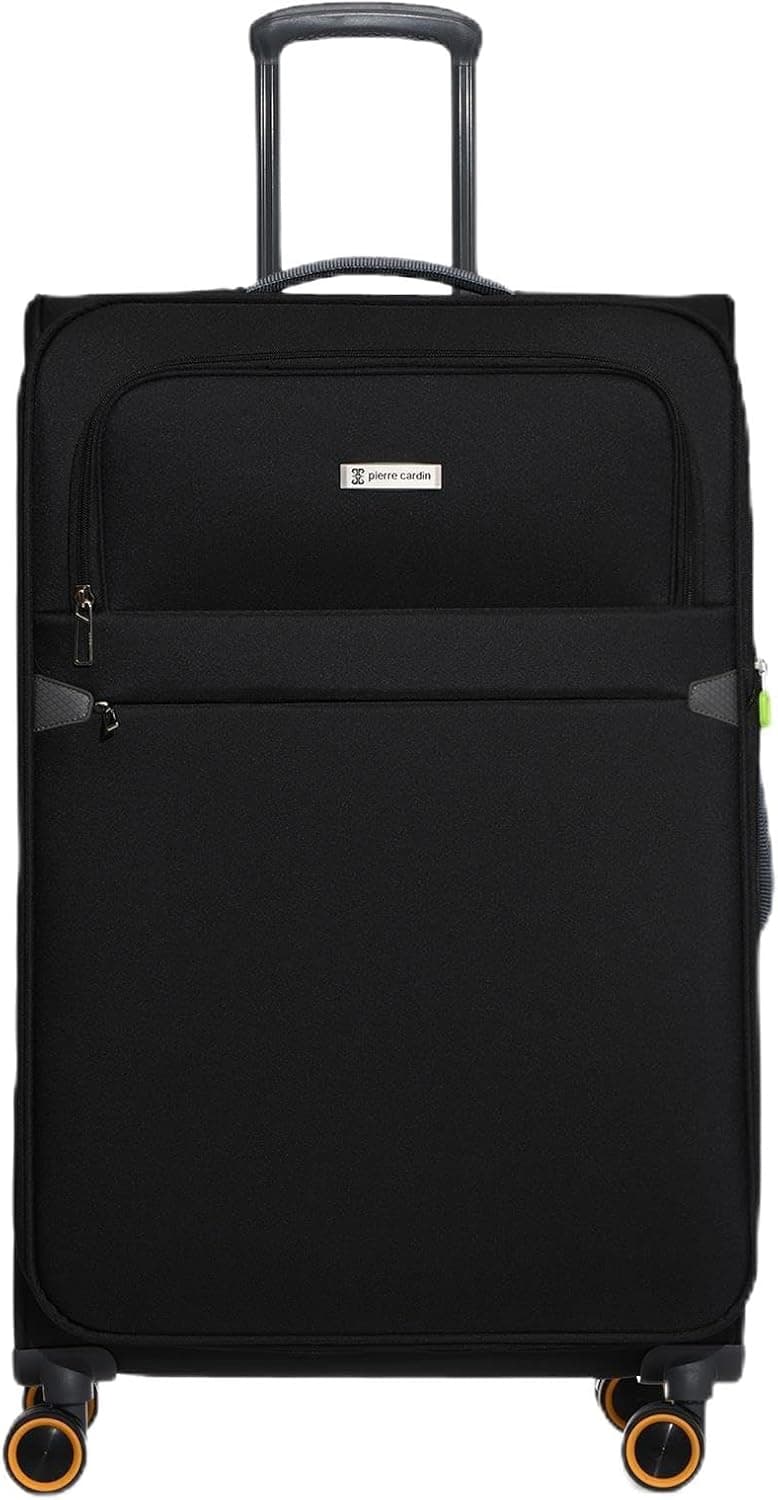Pierre Cardin Büyük Boy Valiz -01, 04PC6000, Siyah, Üniseks Yetişkin