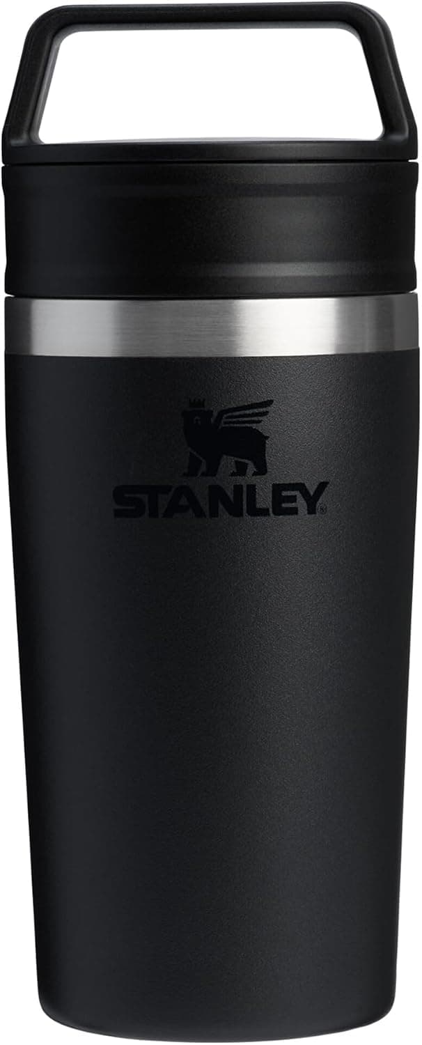 STANLEY Café-to-Go Termos Bardak 0.35 Litre - Siyah 2.0 | Paslanmaz Çelik