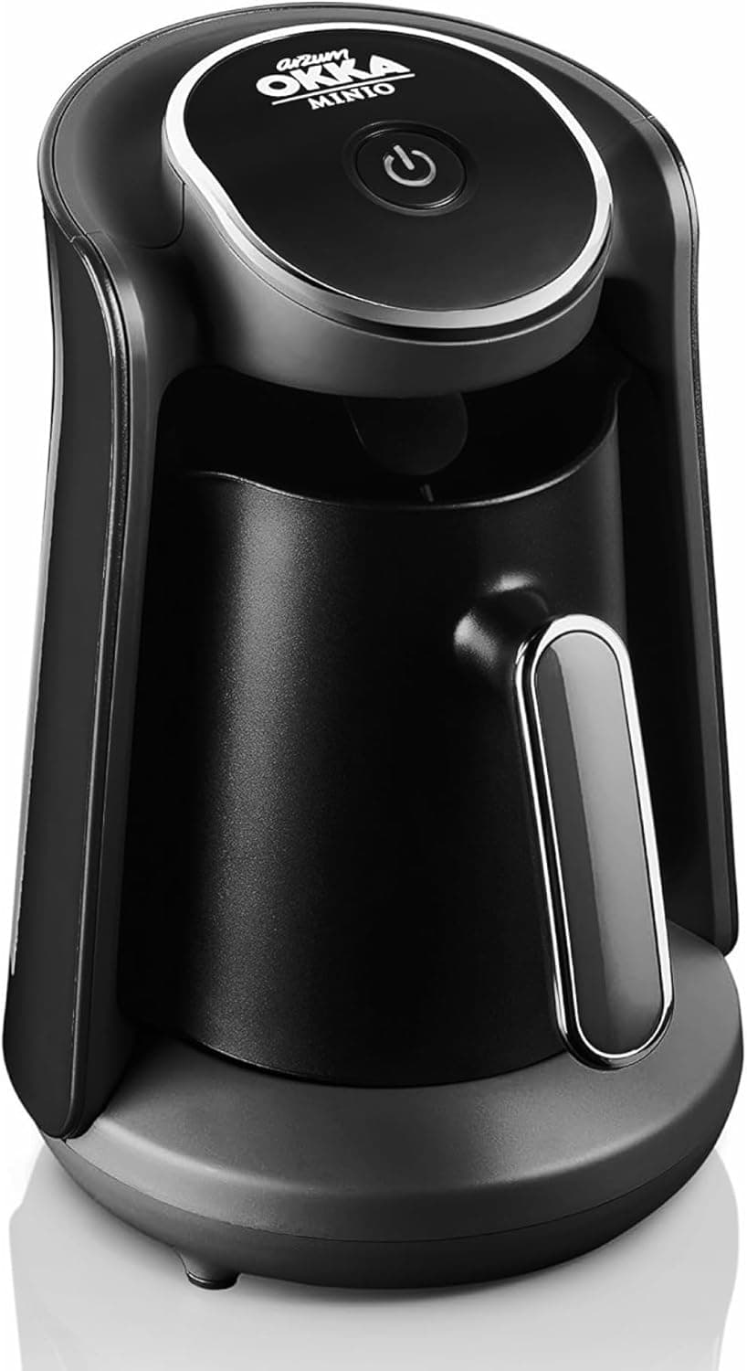 Arzum OK004 Okka Minio Türk Kahvesi Makinesi, 4 Fincan Kapasiteli, Taşma Önleyici Sistem, 480 W, Krom