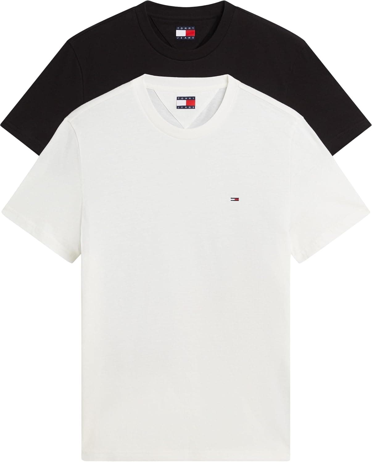 Tommy Jeans TJM XSLIM 2PACK JERSEY TEE EXT T-shirt Erkek